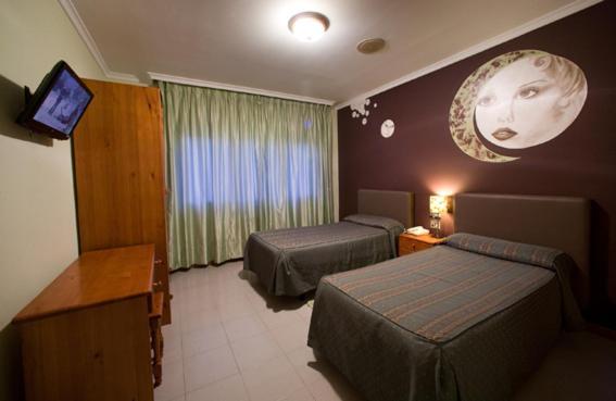 Hostal Restaurante Terra Chá Vilalba Habitación foto